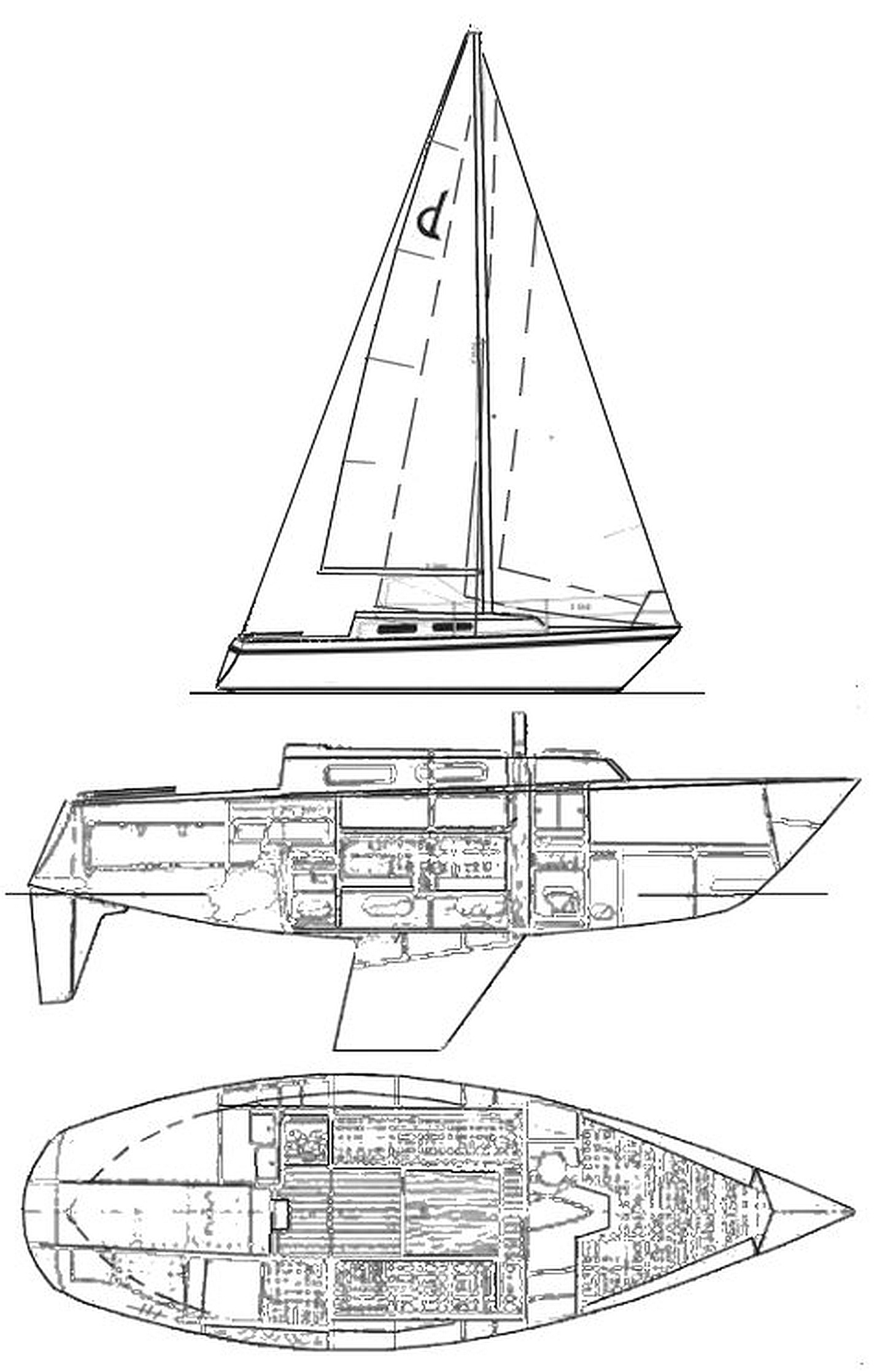 Drabant 27 tegning